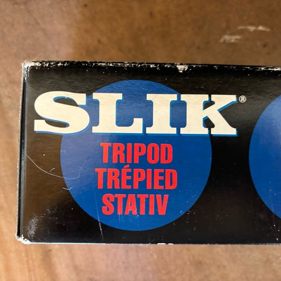 SLIK vintage open box U 5000 lightweight compact photo and video tripod - Picture 4 of 6